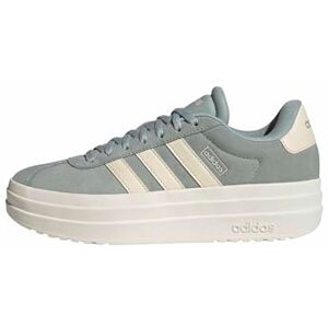 adidas Women's VL Court Bold Shoes, Grey Two/Off White/Core White, 8 UK adidas Women's VL Court Bold Shoes, Grey Two/Off White/Core White, 8 UK