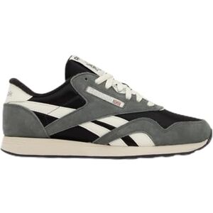 Reebok Men's Classic Nylon Sneaker, Washed Black Dark Fog Chalk, 2.5 UK Reebok Men's Classic Nylon Sneaker, Washed Black Dark Fog Chalk, 2.5 UK