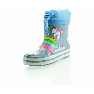 Beck Girls Rainbow Wellington rain boots Beck Girls Rainbow Wellington rain boots