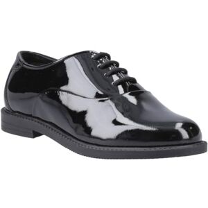 Hush Puppies Girls Nellie Lace Up Pat Snr2, Black, 6 UK Hush Puppies Girls Nellie Lace Up Pat Snr2, Black, 6 UK