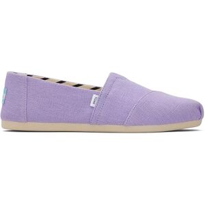 TOMS Women's Alpargata Espadrille Loafer Flat, Vintage Purple Heritage Canvas, 5 UK TOMS Women's Alpargata Espadrille Loafer Flat, Vintage Purple Heritage Canvas, 5 UK
