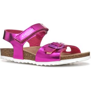 Geox J Adriel Girl C Sandal, Fuchsia, 6 UK Child Geox J Adriel Girl C Sandal, Fuchsia, 6 UK Child