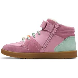 Clarks Girls Discobeamhi K. Sneaker, Dusty Pink, 7 UK Clarks Girls Discobeamhi K. Sneaker, Dusty Pink, 7 UK