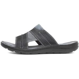 Hush Puppies Male Archer Mule Sandal, Black, 6 Hush Puppies Male Archer Mule Sandal, Black, 6