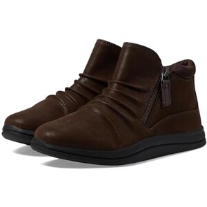 Clarks Women's Breeze Range Ankle Boot, Synthetic Dark Brown, 5 UK Clarks Women's Breeze Range Ankle Boot, Synthetic Dark Brown, 5 UK