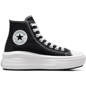 Converse All Star Move Platform Trainers Black Natural Ivory White 5 UK Converse All Star Move Platform Trainers Black Natural Ivory White 5 UK