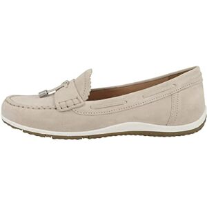 Geox Women's D Vega Moc Moccasin, Lt Taupe, 4 UK Geox Women's D Vega Moc Moccasin, Lt Taupe, 4 UK