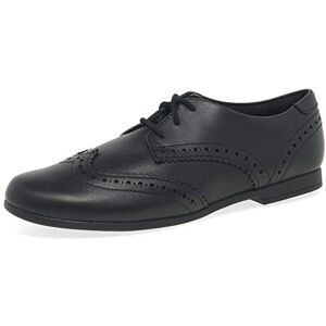 Clarks Scala Lace Y Childrens Black Leather, 3 Clarks Scala Lace Y Childrens Black Leather, 3