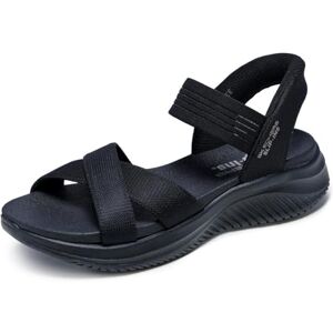 Skechers Women's Ultra Flex 3.0 Sandal Never Better, Black Fuschia, 4.5 UK Skechers Women's Ultra Flex 3.0 Sandal Never Better, Black Fuschia, 4.5 UK