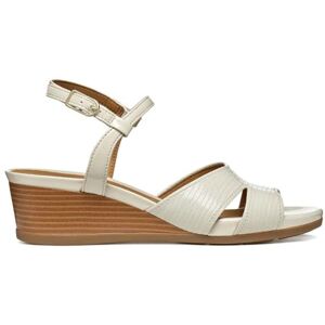 Geox Women's D Marykarmen A Wedge Sandal, Lt Sand, 41 EU ie 7.5 UK Geox Women's D Marykarmen A Wedge Sandal, Lt Sand, 41 EU ie 7.5 UK