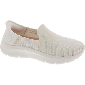 Skechers Women's Go Walk Flex Relish Slipper, Off White Textile/Trim, 10 UK Skechers Women's Go Walk Flex Relish Slipper, Off White Textile/Trim, 10 UK