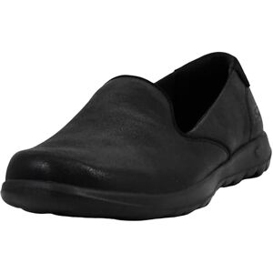 Skechers Women's Go Walk Lite Queenly Closed Toe Ballet Flats, Black Black Textile Trim Bbk, 8 UK Skechers Women's Go Walk Lite Queenly Closed Toe Ballet Flats, Black Black Textile Trim Bbk, 8 UK