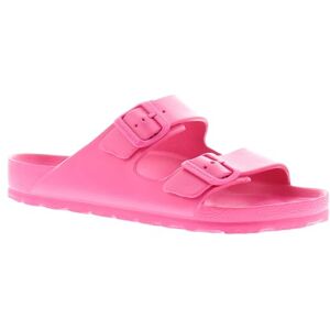 Hush Puppies Female Lorna Mule Sandal, Fuchsia, 5 Hush Puppies Female Lorna Mule Sandal, Fuchsia, 5