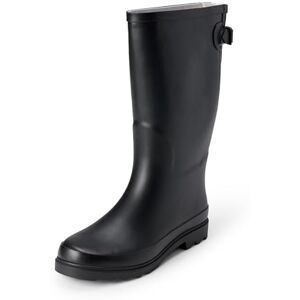 Amazon Essentials Women's Waterproof Tall Wellington Boots, Black, 7 UK Amazon Essentials Women's Waterproof Tall Wellington Boots, Black, 7 UK