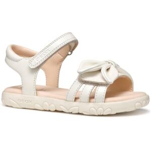 Geox J Sandal Haiti Girl, White, 10 UK Child Geox J Sandal Haiti Girl, White, 10 UK Child