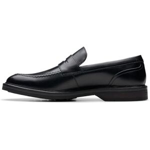 Clarks Aldwin Step Mens Black Leather, 9.5 Clarks Aldwin Step Mens Black Leather, 9.5