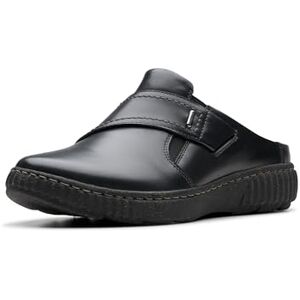 Clarks Women's Caroline Bay Mule, Black Leather, 4.5 UK Clarks Women's Caroline Bay Mule, Black Leather, 4.5 UK
