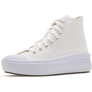Converse Chuck Taylor All Star Move Canvas Color Hi Trainers Women White 3.5 Hi Top Trainers Shoes Converse Chuck Taylor All Star Move Canvas Color Hi Trainers Women White 3.5 Hi Top Trainers Shoes