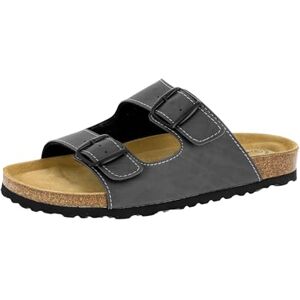 Lico Men's Bioline Man Soft Mules Grey Size: 12 UK Lico Men's Bioline Man Soft Mules Grey Size: 12 UK