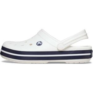 Crocs Unisex Adult, Crocband, White/White/Navy, 7 UK Men/ 8 UK Women Crocs Unisex Adult, Crocband, White/White/Navy, 7 UK Men/ 8 UK Women