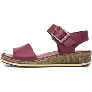 Hush Puppies Ladies Ellie Sandal, Dark Red, 6 Hush Puppies Ladies Ellie Sandal, Dark Red, 6