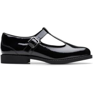 Clarks Tapa Hope Y. Childrens Black Pat, 6 Clarks Tapa Hope Y. Childrens Black Pat, 6