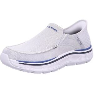 Skechers Men's Remaxed Fenick Slip-On Sneakers, Gray Washed Canvas, 6.5 UK Skechers Men's Remaxed Fenick Slip-On Sneakers, Gray Washed Canvas, 6.5 UK