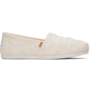 TOMS Women's Alpargata Cloudbound Loafer Flat , Natural Embroidered Floral,5 UK TOMS Women's Alpargata Cloudbound Loafer Flat , Natural Embroidered Floral,5 UK