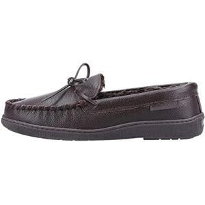 Hush Puppies Ace Leather Slipper, Brown, 7 Hush Puppies Ace Leather Slipper, Brown, 7