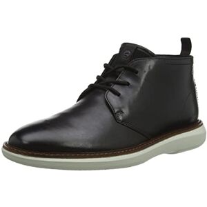 Clarks Men's Brantin Mid Ankle Boots, Black leather, 6 UK Clarks Men's Brantin Mid Ankle Boots, Black leather, 6 UK