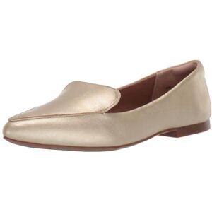 Amazon Essentials Women's Loafer Flat, Gold, 4 UK Amazon Essentials Women's Loafer Flat, Gold, 4 UK