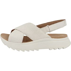 Clarks DashLite Wish Womens Off White Combi, 5 Clarks DashLite Wish Womens Off White Combi, 5