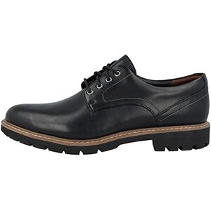 Clarks Men's Batcombe Hall Derbys, Black Black Leather, 10.5 UK Clarks Men's Batcombe Hall Derbys, Black Black Leather, 10.5 UK