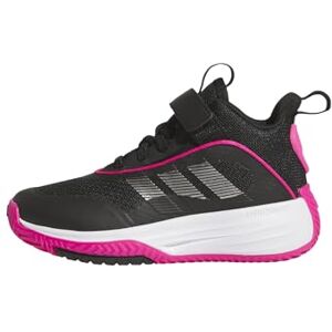 adidas Unisex Kids Ownthegame 3.0 Shoes, Core Black/Iron Met./Shock Pink, 3 UK adidas Unisex Kids Ownthegame 3.0 Shoes, Core Black/Iron Met./Shock Pink, 3 UK