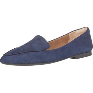 Amazon Essentials Women's Loafer Flat, Navy Microsuede, 5.5 UK Wide Amazon Essentials Women's Loafer Flat, Navy Microsuede, 5.5 UK Wide