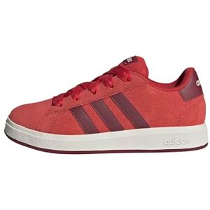adidas Unisex Kids Grand Court 00s Shoes Kids, Off White/Cloud White/Core Black, 3 UK adidas Unisex Kids Grand Court 00s Shoes Kids, Off White/Cloud White/Core Black, 3 UK