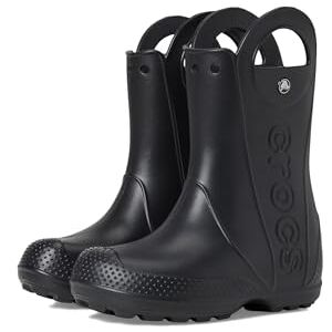 Crocs Unisex Kids Boot, Handle It Rain Boot K, Black, 13 UK Child Crocs Unisex Kids Boot, Handle It Rain Boot K, Black, 13 UK Child