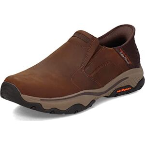 Skechers Men's Craster-Lanigan Hands Free Slip-in Moccasin, Dark Brown, 8.5 Skechers Men's Craster-Lanigan Hands Free Slip-in Moccasin, Dark Brown, 8.5