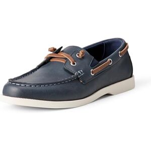 Amazon Essentials Unisex Kids' Boat Shoes for Boys and Girls, Navy, 1 UK Amazon Essentials Unisex Kids' Boat Shoes for Boys and Girls, Navy, 1 UK