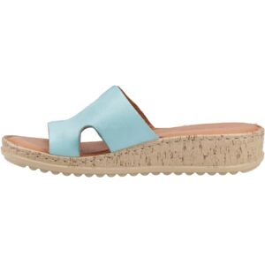 Hush Puppies Female Eloise Mule Sandal, Aqua, 7 Hush Puppies Female Eloise Mule Sandal, Aqua, 7