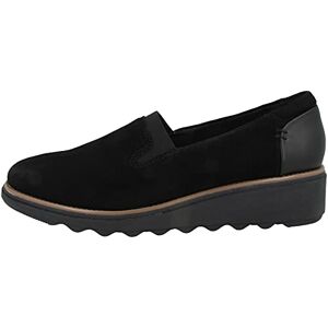 Clarks Sharon Dolly, Women’s Loafers, Black Suede W Dark Tan World, 7.5 UK (41.5 EU) Clarks Sharon Dolly, Women’s Loafers, Black Suede W Dark Tan World, 7.5 UK (41.5 EU)