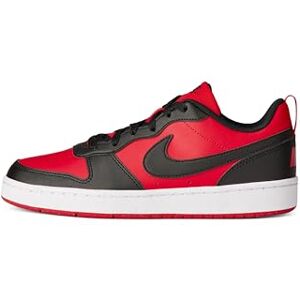 Nike Unisex Kids Court Borough Low Recraft Sneaker, University Red Black White, 5.5 UK Nike Unisex Kids Court Borough Low Recraft Sneaker, University Red Black White, 5.5 UK