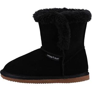 Hush Puppies Girls Ashlynn Slipper, Black, 2 UK Hush Puppies Girls Ashlynn Slipper, Black, 2 UK