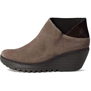 Fly London Women's YEGO400 Chelsea Boot, Taupe/Expresso, 6 UK