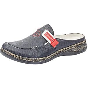 Rieker Women's 46393 Clogs, Blue (Navy/Rosso 15), 6 UK Rieker Women's 46393 Clogs, Blue (Navy/Rosso 15), 6 UK