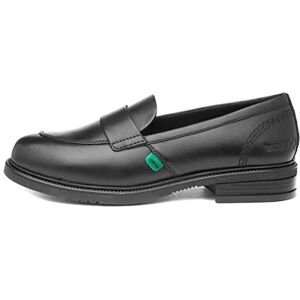 Kickers Women's Slip On Loafers Leather Shoes Smart Everyday School Look Easy Slip-On Style, Cushioned for All-Day Wear, Black, 8 UK Kickers Women's Slip On Loafers Leather Shoes Smart Everyday School Look Easy Slip-On Style, Cushioned for All-Day Wear, Black, 8 UK