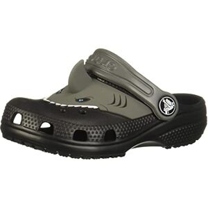 Crocs , Unisex Kids, Fun Lab Classic I AM Shark Clog, Black, C4 Crocs , Unisex Kids, Fun Lab Classic I AM Shark Clog, Black, C4