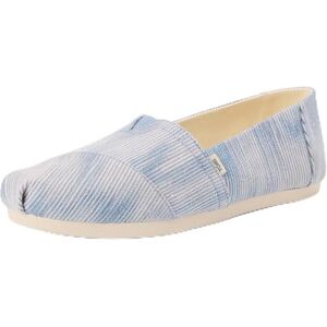 TOMS Women's Alpargata CloudBound Espadrille Loafer Flat, Pastel Blue Novelty Denim, 3.5 UK TOMS Women's Alpargata CloudBound Espadrille Loafer Flat, Pastel Blue Novelty Denim, 3.5 UK
