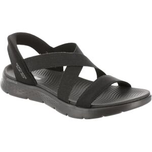 Skechers Women's Go Walk Flex Sandal-Glimmer Up Hands Free Slip-ins, Black/Black, 8 Skechers Women's Go Walk Flex Sandal-Glimmer Up Hands Free Slip-ins, Black/Black, 8