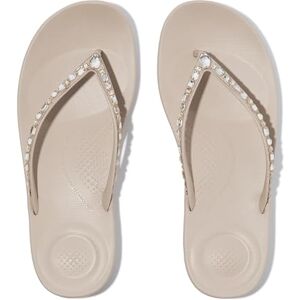 Fitflop Women's iQUSHION Multi-Crystal Ergonomic FLIP-Flops, Stone Beige, 6.5 UK Fitflop Women's iQUSHION Multi-Crystal Ergonomic FLIP-Flops, Stone Beige, 6.5 UK